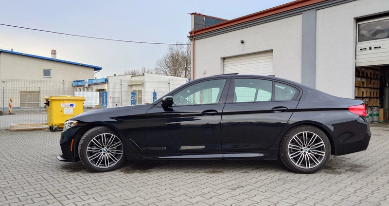 BMW Seria 5 cena 183000 przebieg: 59000, rok produkcji 2018 z Lublin małe 154